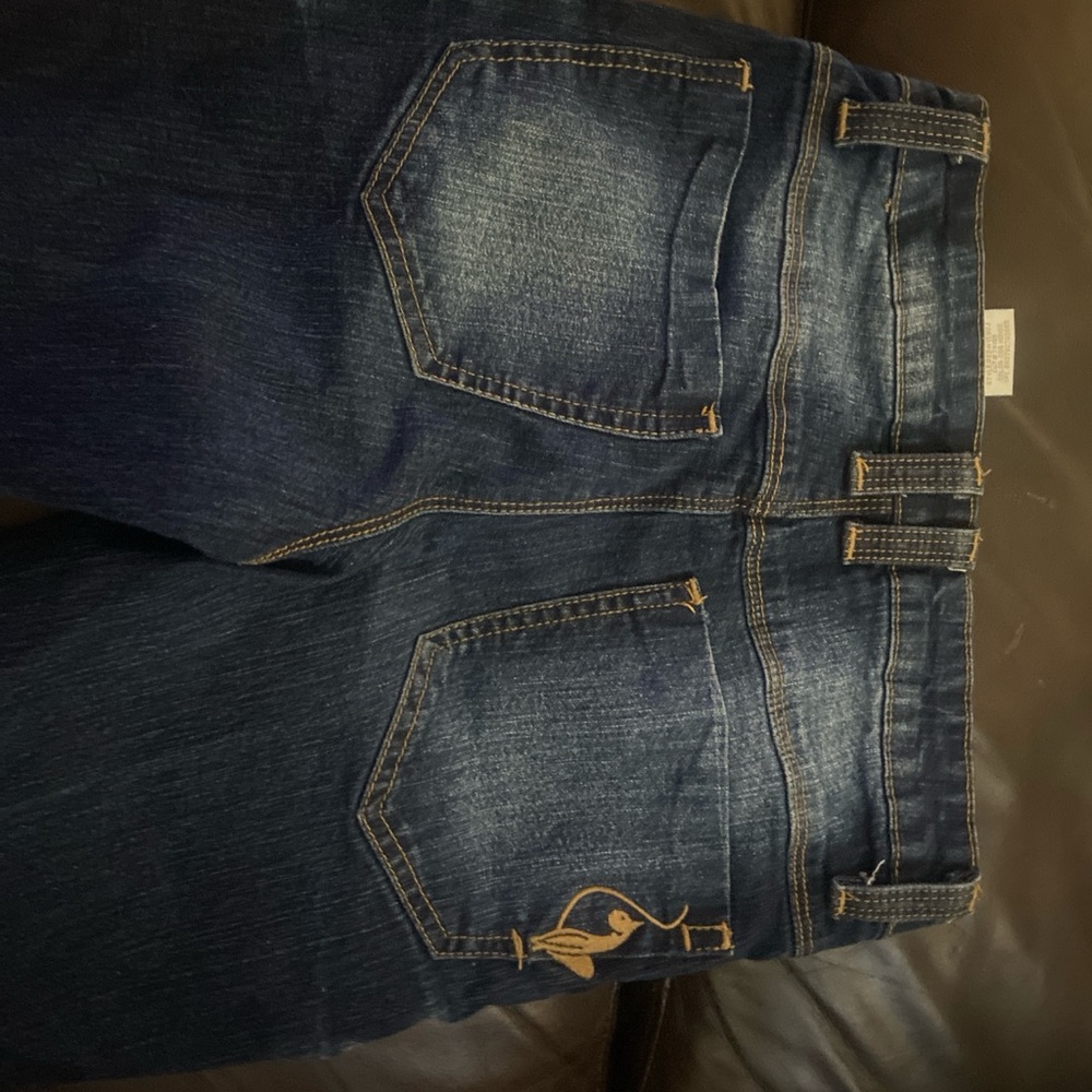 Baby Phat Dark Blue Women's carpi pants